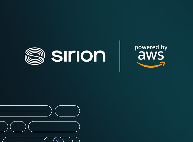 Sirion Earns AWS Supply Chain Status Header Banner