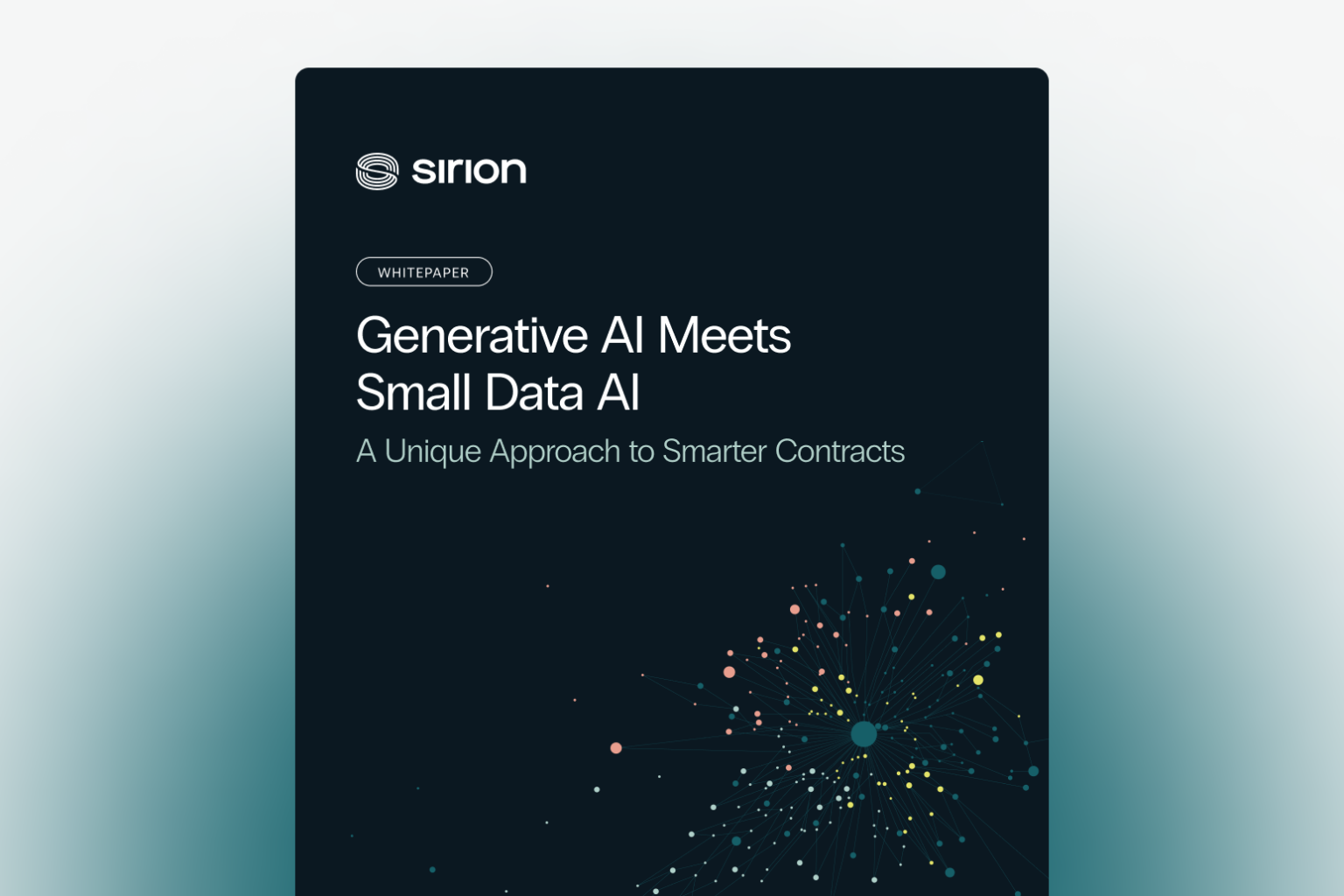 Generative AI Meets Small Data AI