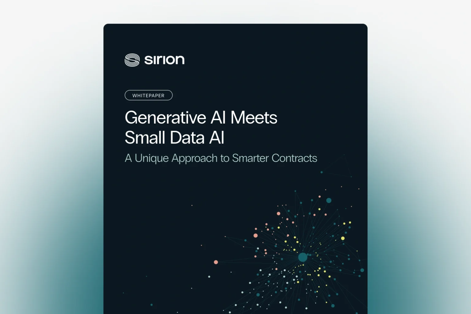 Generative AI Meets Small Data AI