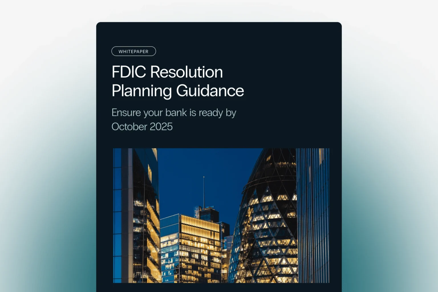 Resolution planning header banner