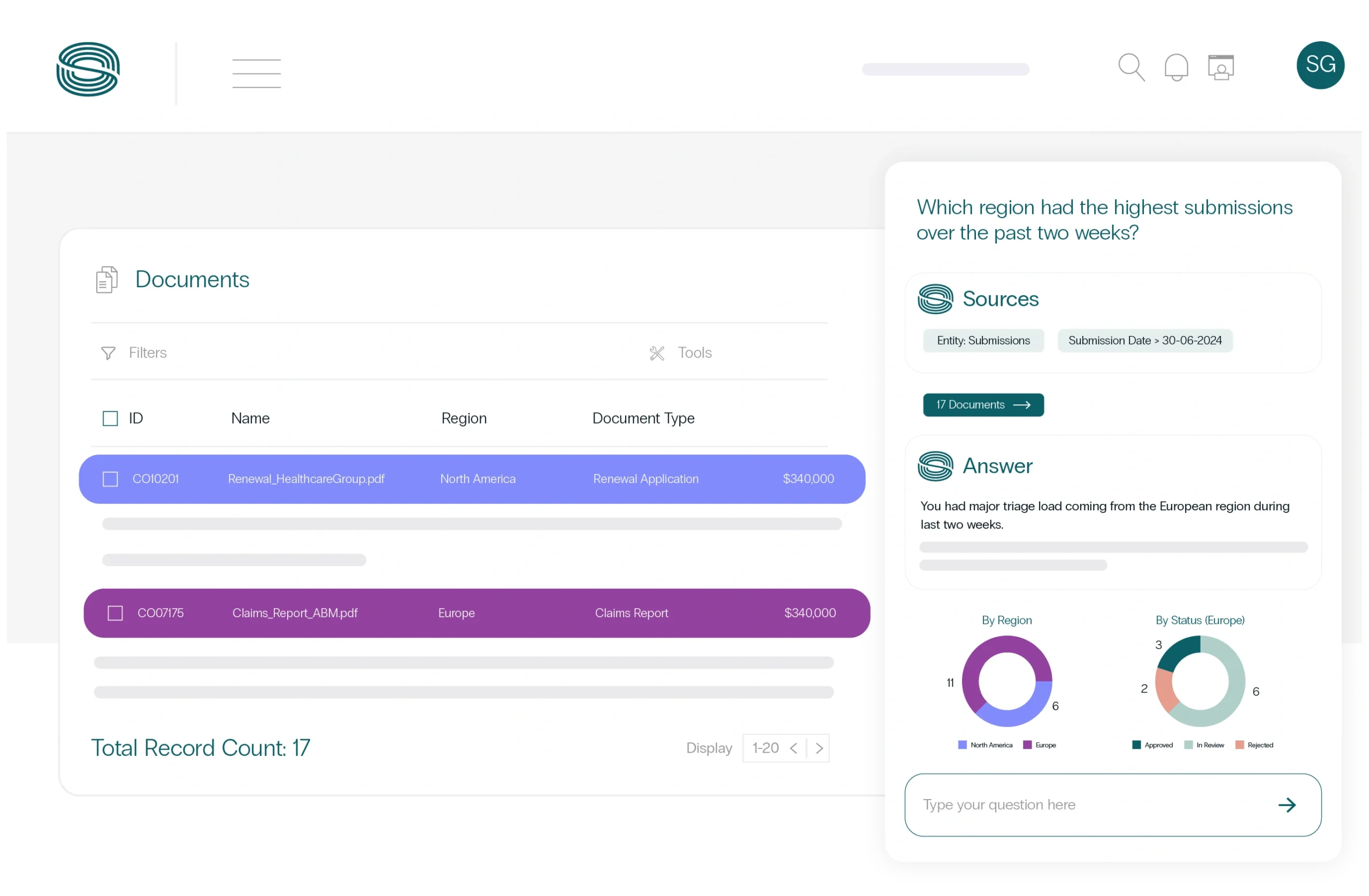 Continuous tracking and monitoring