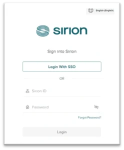 sirion SSO infographic