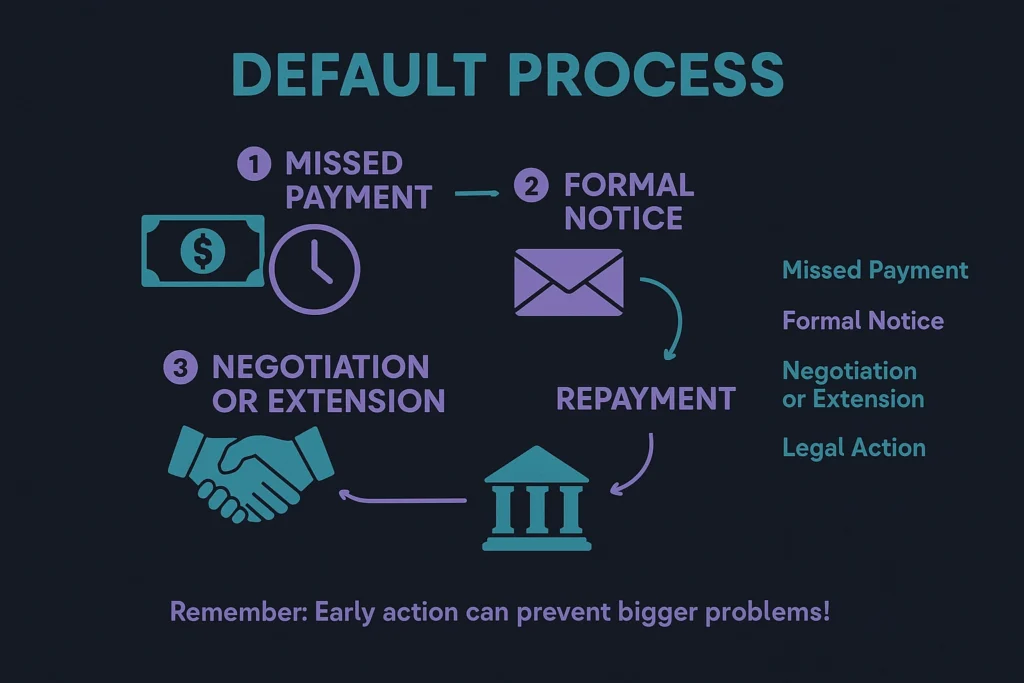Default Process Infographic