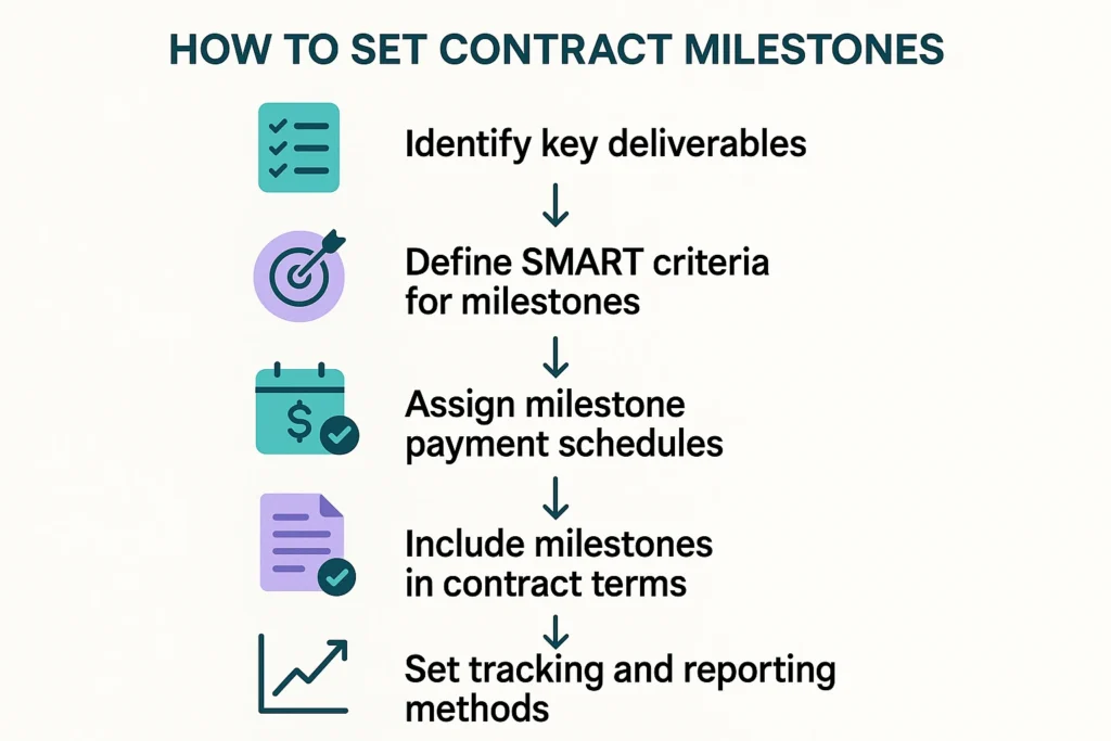 How to set Contract Milestones